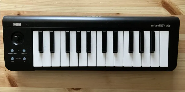 KORG microKEY AirでワイヤレスDTM環境を構築するトップ画像